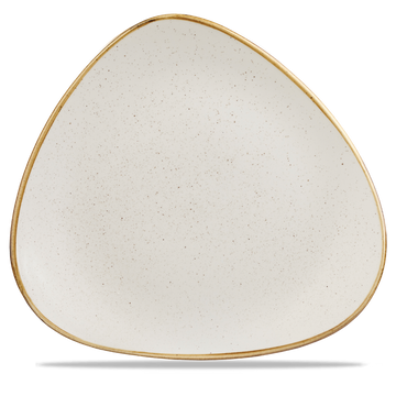 Barley White Triangle Plate 31.1cm